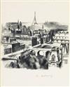 ROBERT DELAUNAY Three lithographs of Paris.
